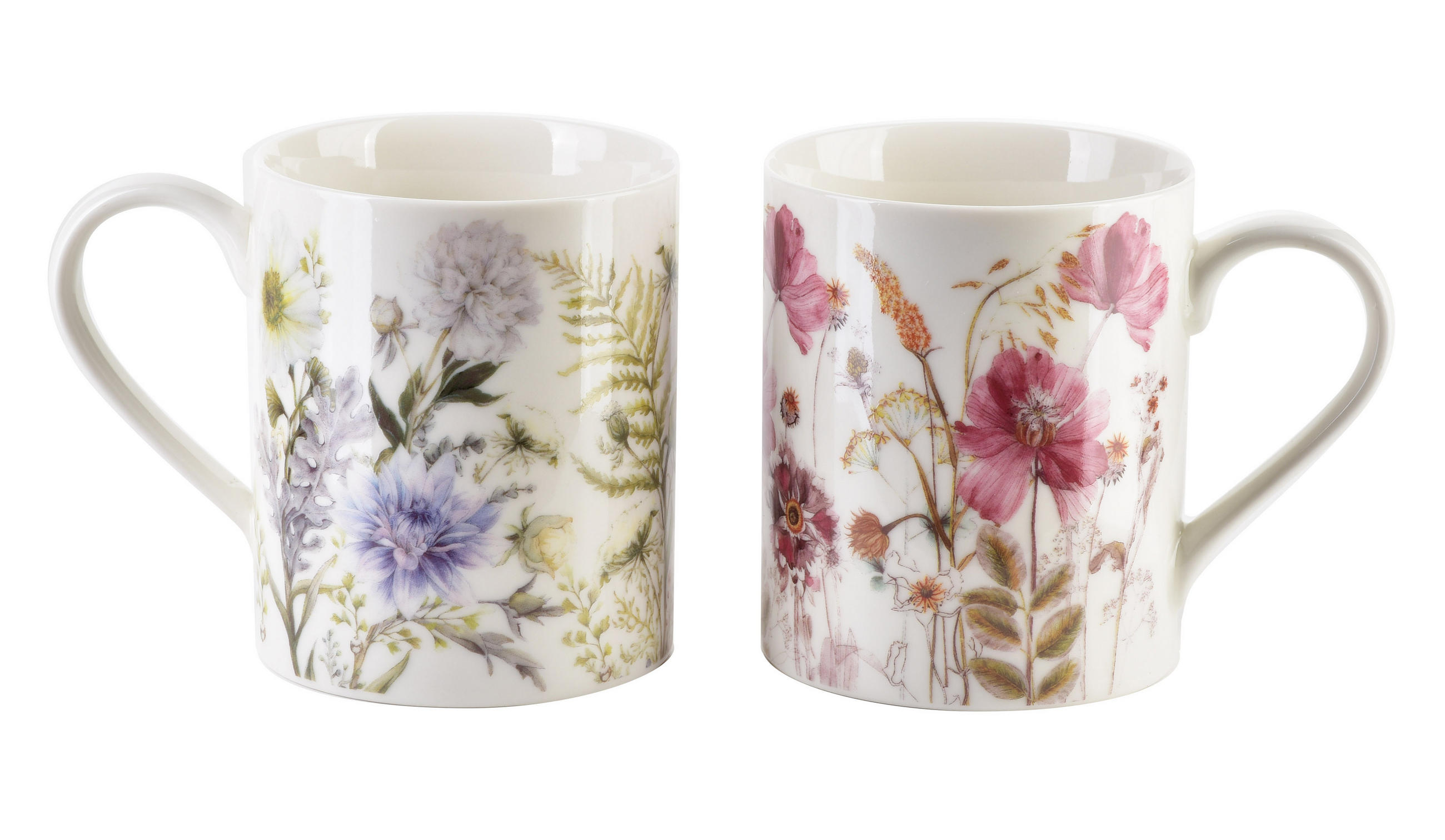 BECHER Colorato Violett Rosa 25/9.5/10 cm Keramik - Violett/Rosa, Keramik (9.5/10/25cm) - Mondex