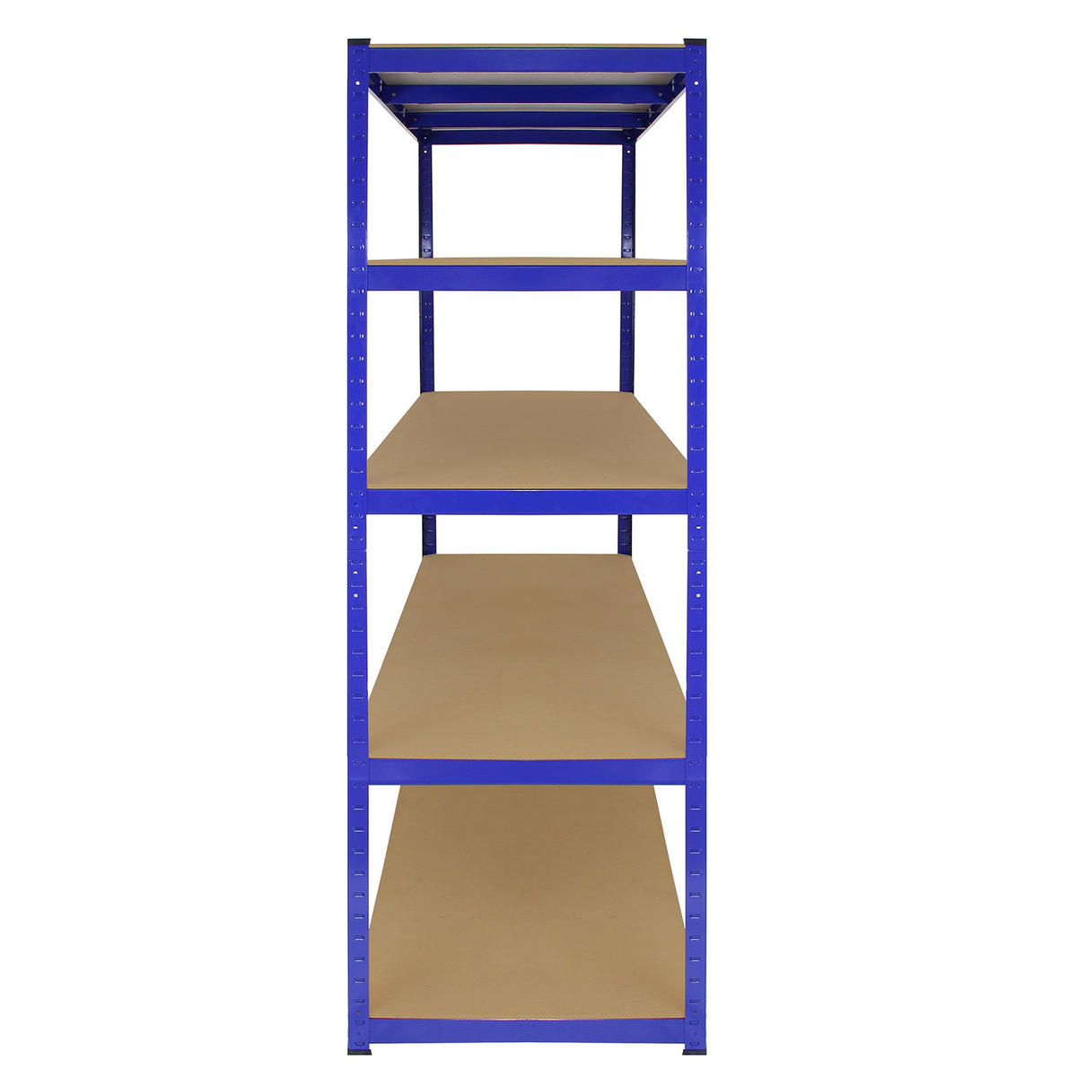 LAGERREGAL 5 x Extra breite T-Rax 180cm x 160cm x 60cm - Blau - Blau, Metall (160/180/60cm) - Monstershop
