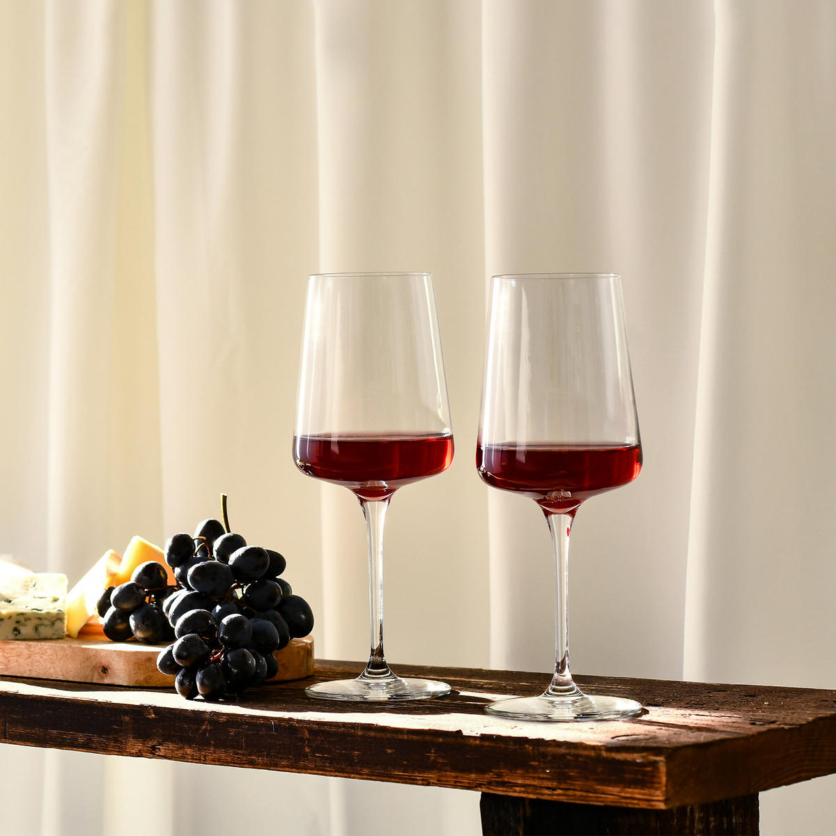 ROTWEINGLÄSER, 6er-Set, 500 ml - Transparent, Glas (0.5L) - Krosno Glass
