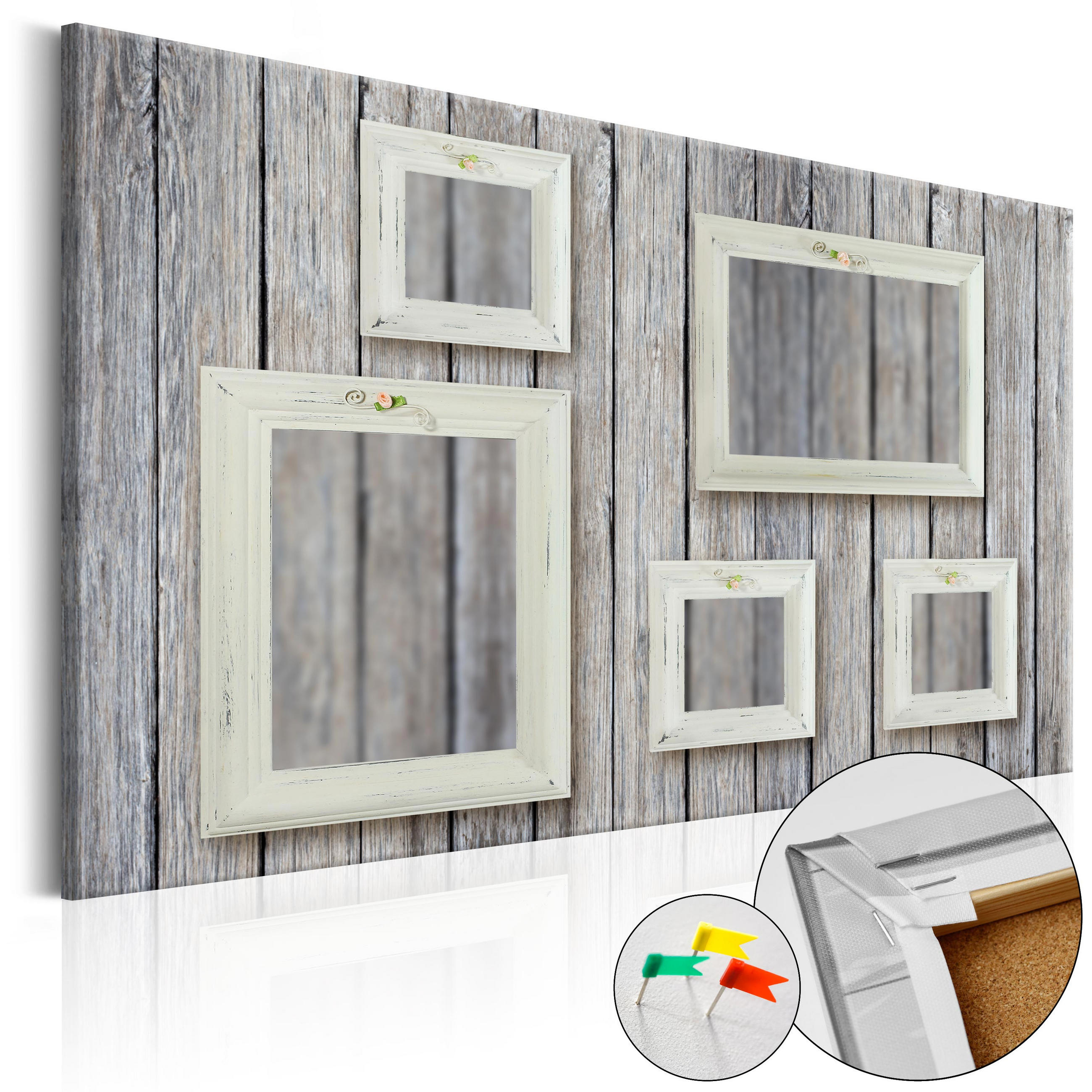 PINNWANDBILDER Braun 120/80 cm - Beige/Braun, Naturmaterialien/Textil (120/80cm) - KUNSTLOFT