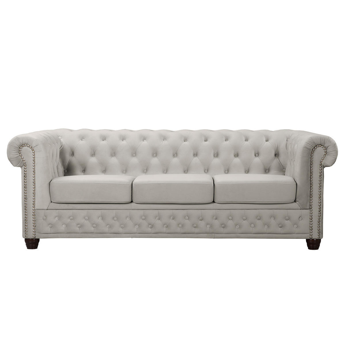 3-SITZER SOFA - Kaschmir, Textil (203/72/86cm) - home24