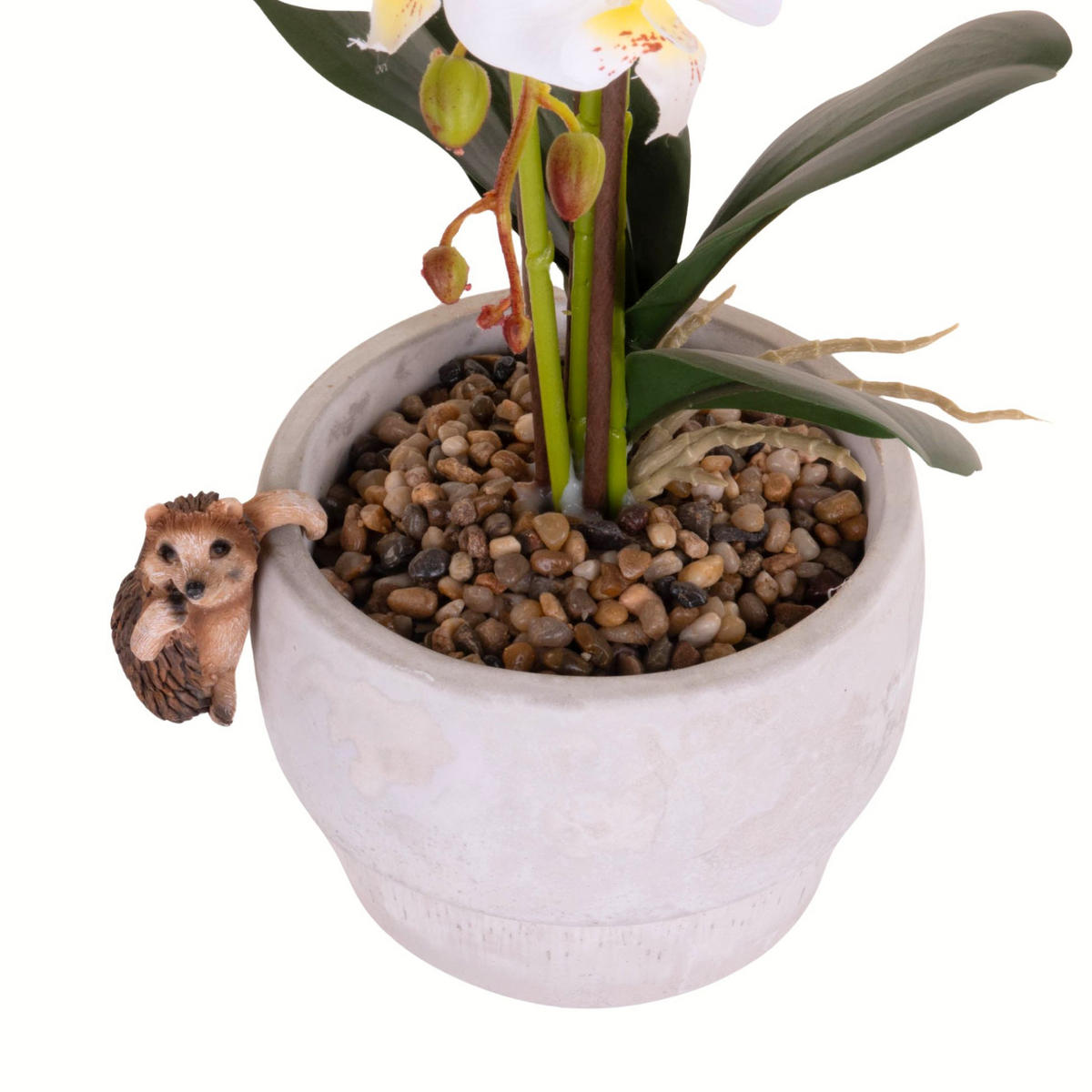 BLUMENTOPF-ANHÄNGER Lustiges Tierchien 9/4,5/8 cm - Braun, Kunststoff (4.5/8/9cm)