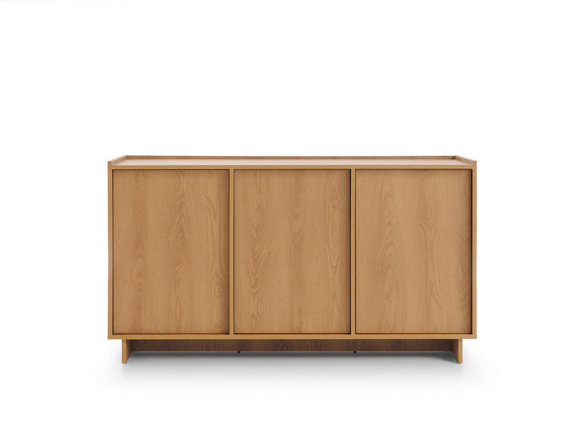KOMMODE: karamellfarbene Eiche, 147 x 82 x 39 cm - Braun, Holzwerkstoff (147/82/39cm) - 3XE LIVING