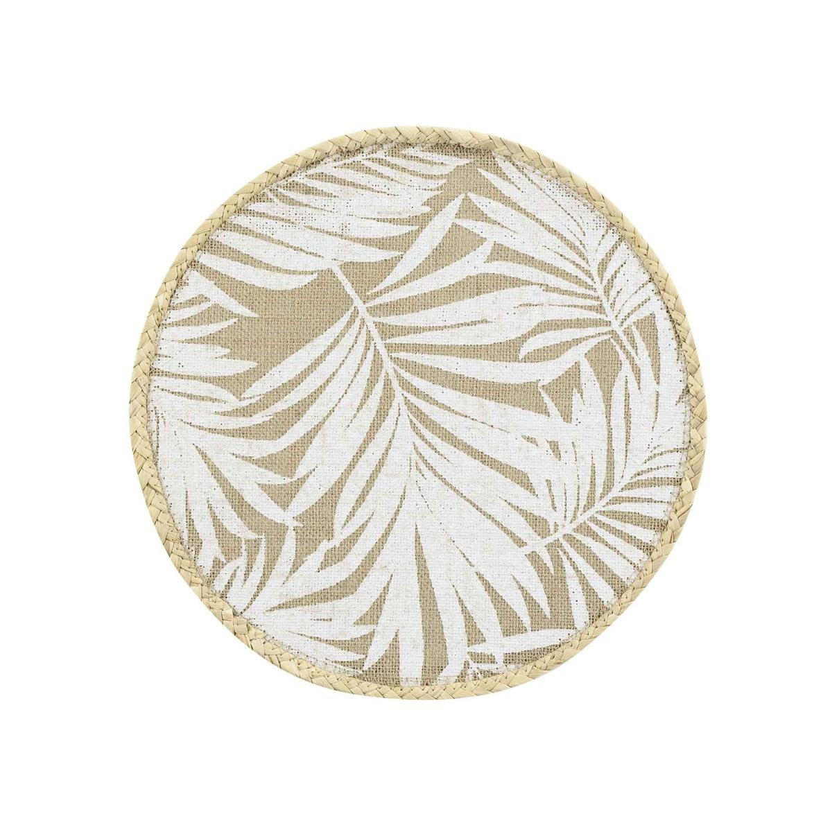PLATZMATTE Jute Palam Ø 38 cm - Beige, Naturmaterialien (38cm) - Douceur d´intérieur