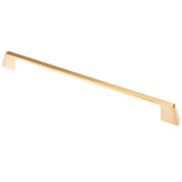 MÖBELGRIFF BA 256mm, Küchengriff Goldfarbig matt, Türgriff Stilo - Goldfarben, Metall (0.8/3/28.1cm)