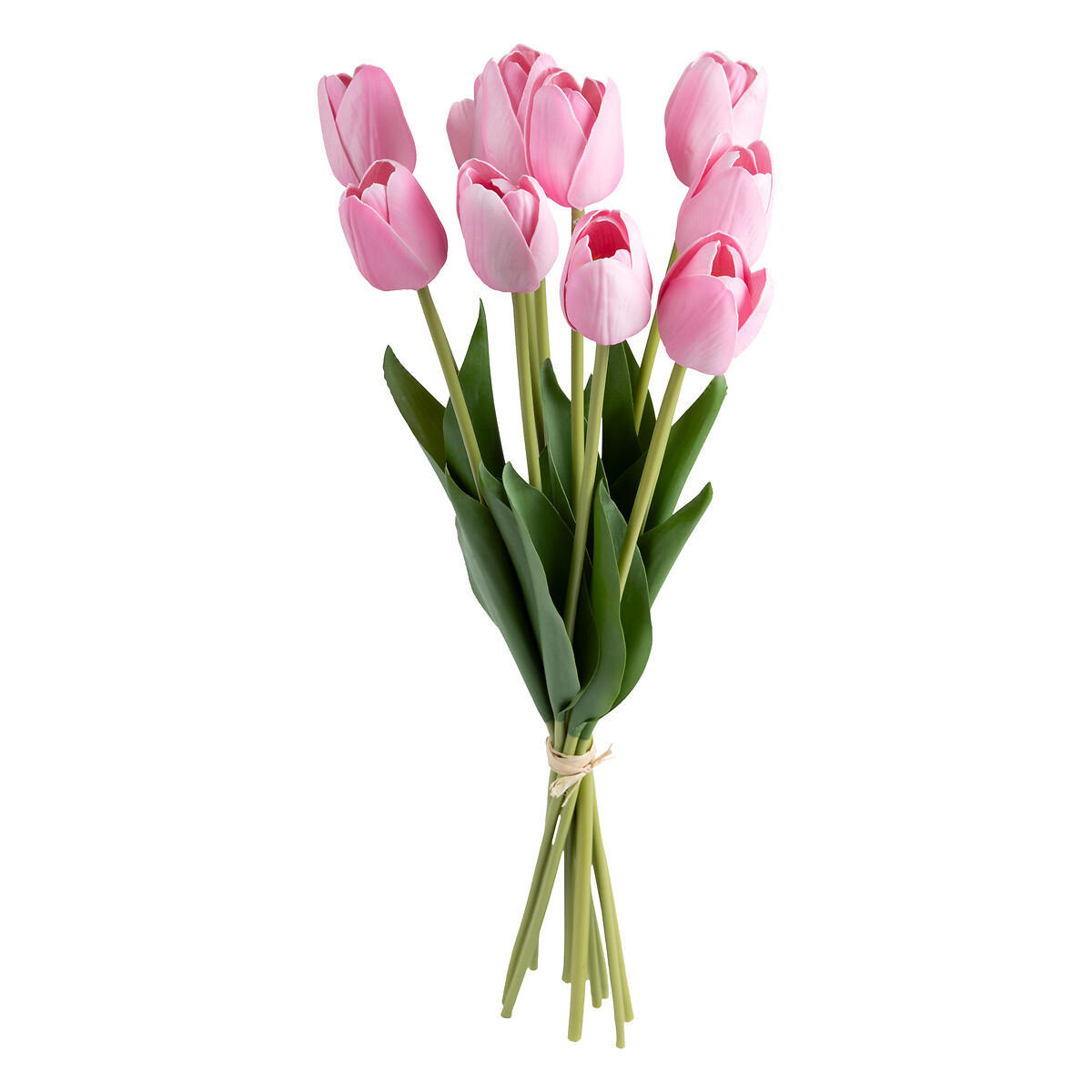 KÜNSTLICHE TULPEN Rosa Satis 10er-Set - Rosa, Kunststoff (48cm) - Atmosphera Createur d´interieur