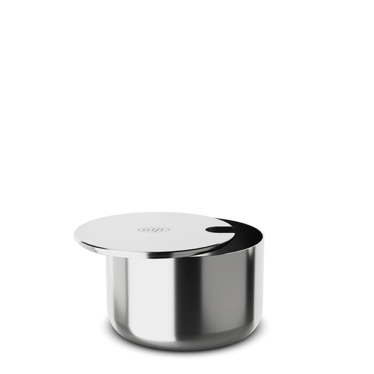 MILK AND SUGAR SET stainless steel polished - Silberfarben, Metall (11.5/8/20cm) - Alfi