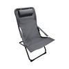 GARTEN-RELAXSESSEL Dunkelgrau 63/83/98 cm - Grau, Metall (63/88/83cm) - Mobili Rebecca