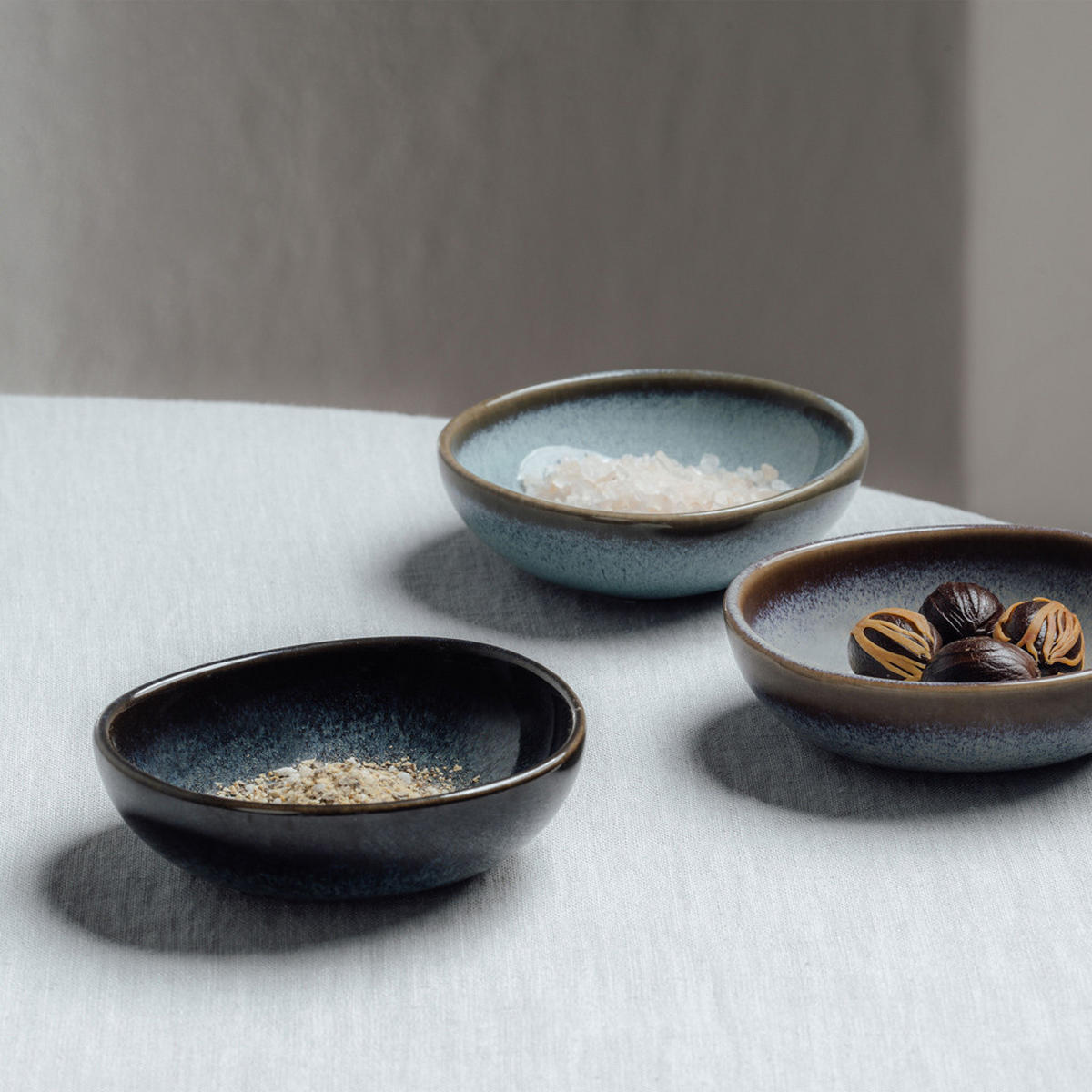 SCHÄLCHEN Lave Gris 11 x 10 cm 6er Set - Grau, Keramik (10.5cm) - like.Villeroy & Boch