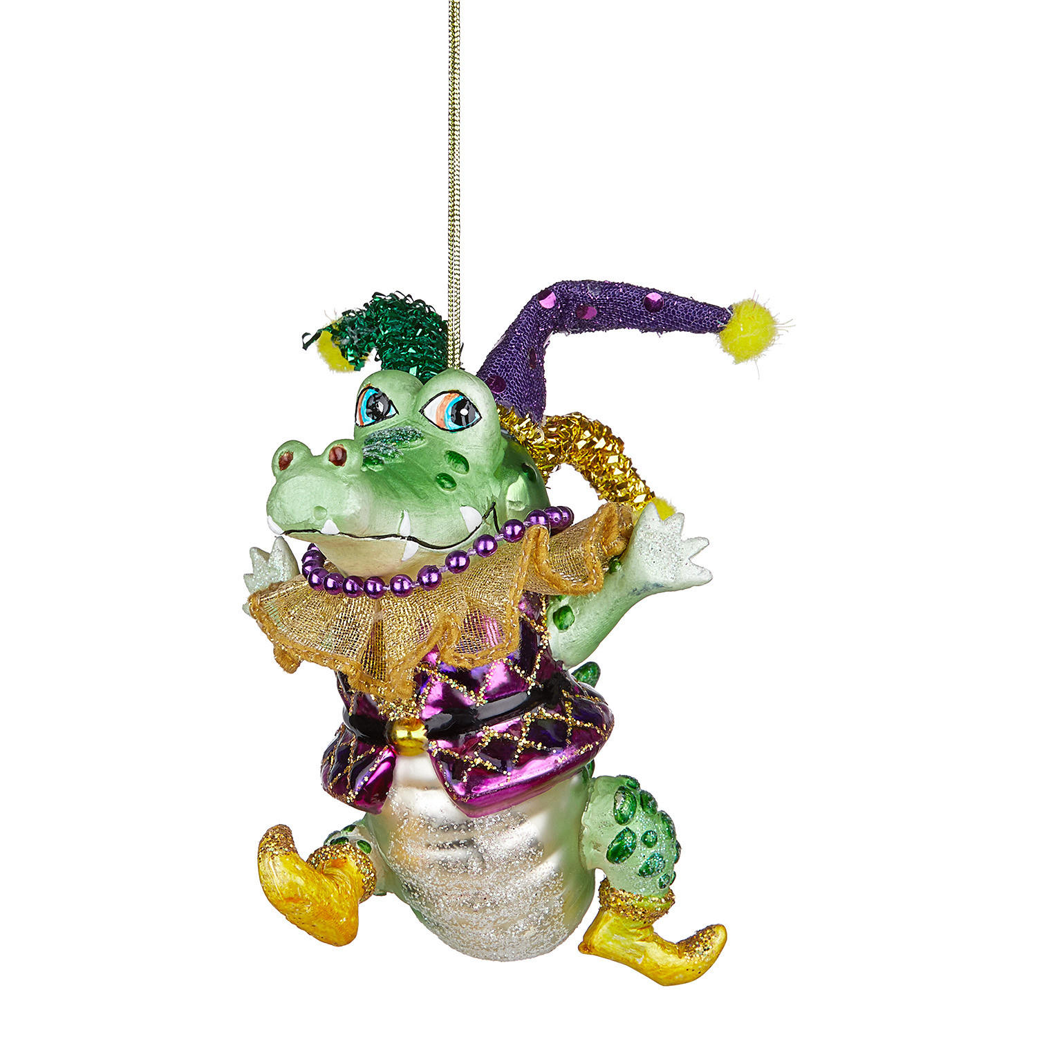 BAUMANHÄNGER Hang On - Grün, Glas (10/14/11cm) - Butlers