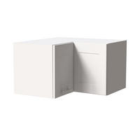 ECKHÄNGESCHRANK Oslo W12/60/36 Weiß / Weiß Matt 60 / 60 / 36cm - Weiß, Holz/Holzwerkstoff (60/36/60cm) - Feldmann-Wohnen