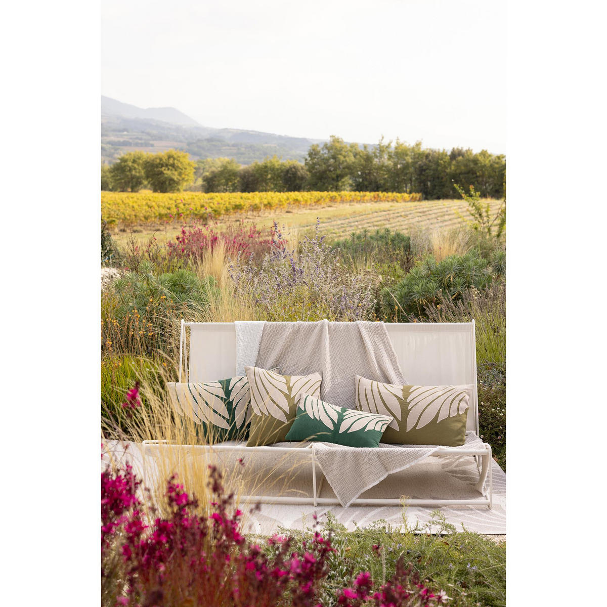 TAGESDECKE Emilio natur 180 x 260 cm - Naturfarben, Textil (180/260cm) - Vivaraise