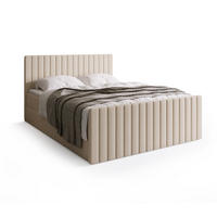 BOXSPRINGBETT Dream Duo mit Topper 160/200 Beige - Beige, Kunststoff (160/200cm) - Bromarkt