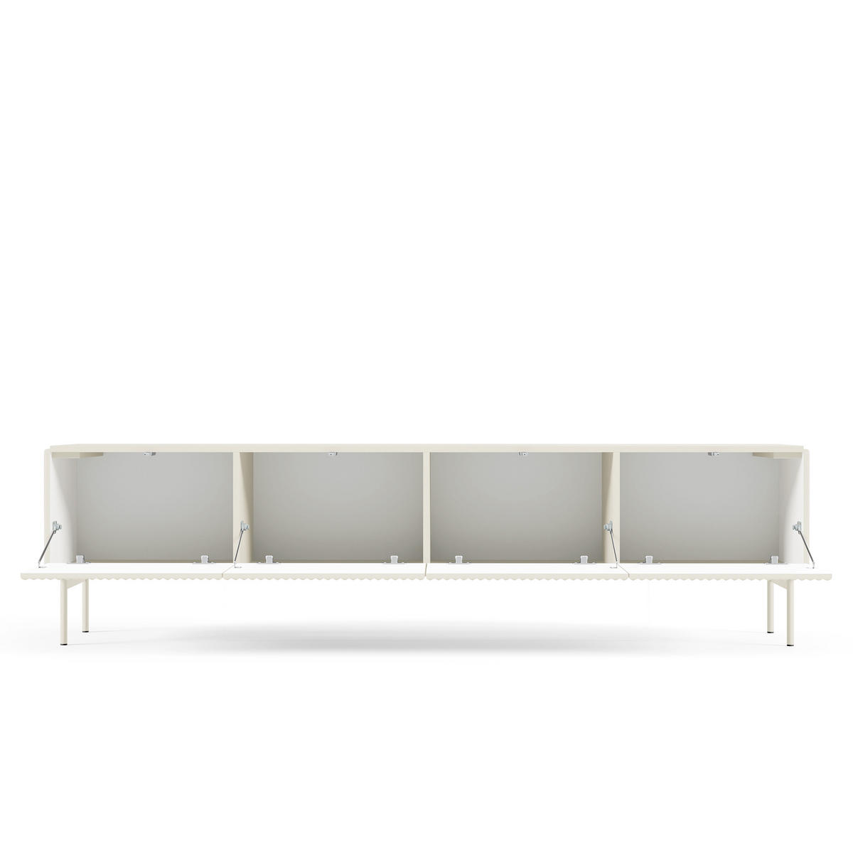 LOWBOARD TRATTO 195,2/51,2/39,8 cm, Kaschmir - Kaschmir, Holzwerkstoff (195.2/51.2/39.8cm) - MASSENO