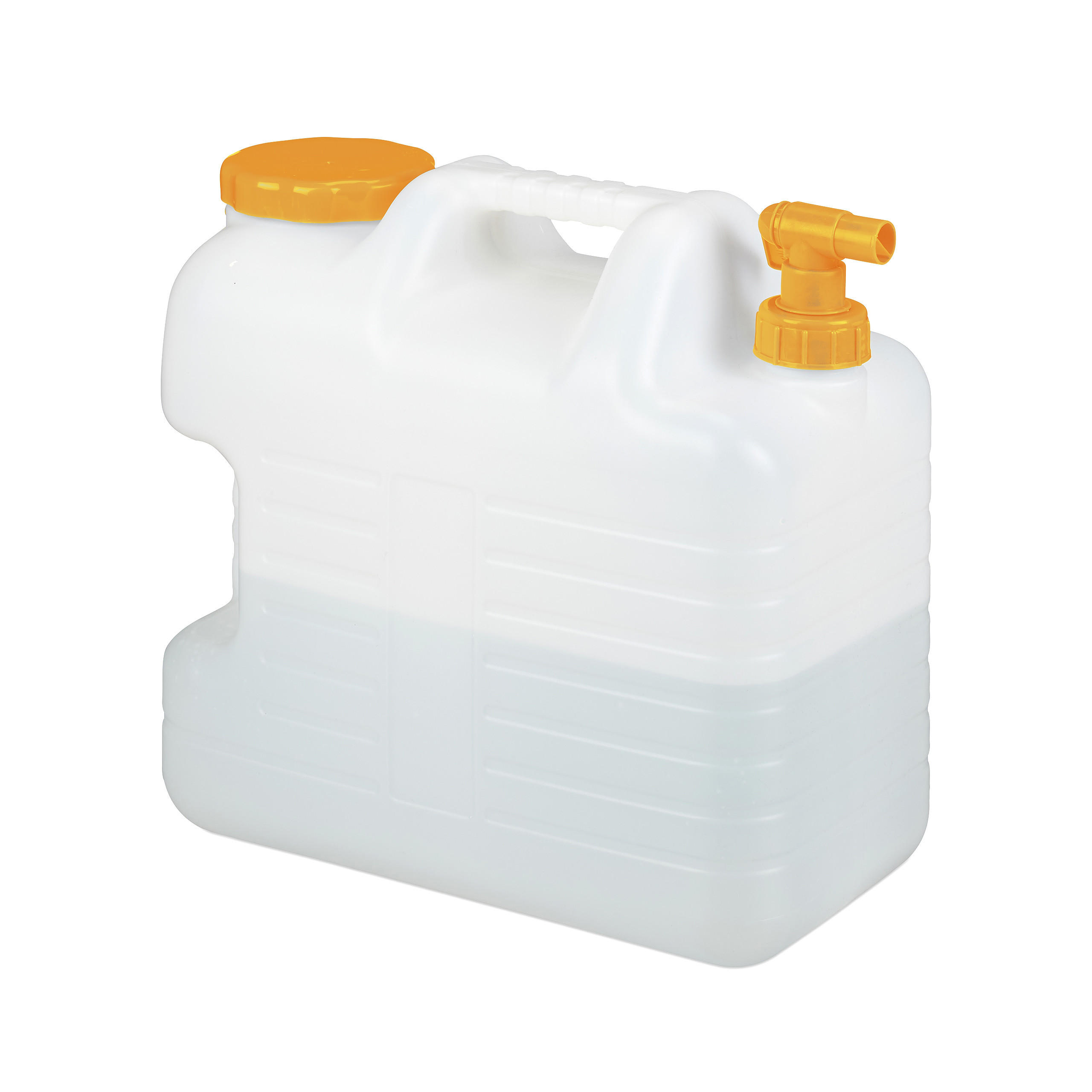 CANISTRA Alb portocaliu cu robinet 20 l