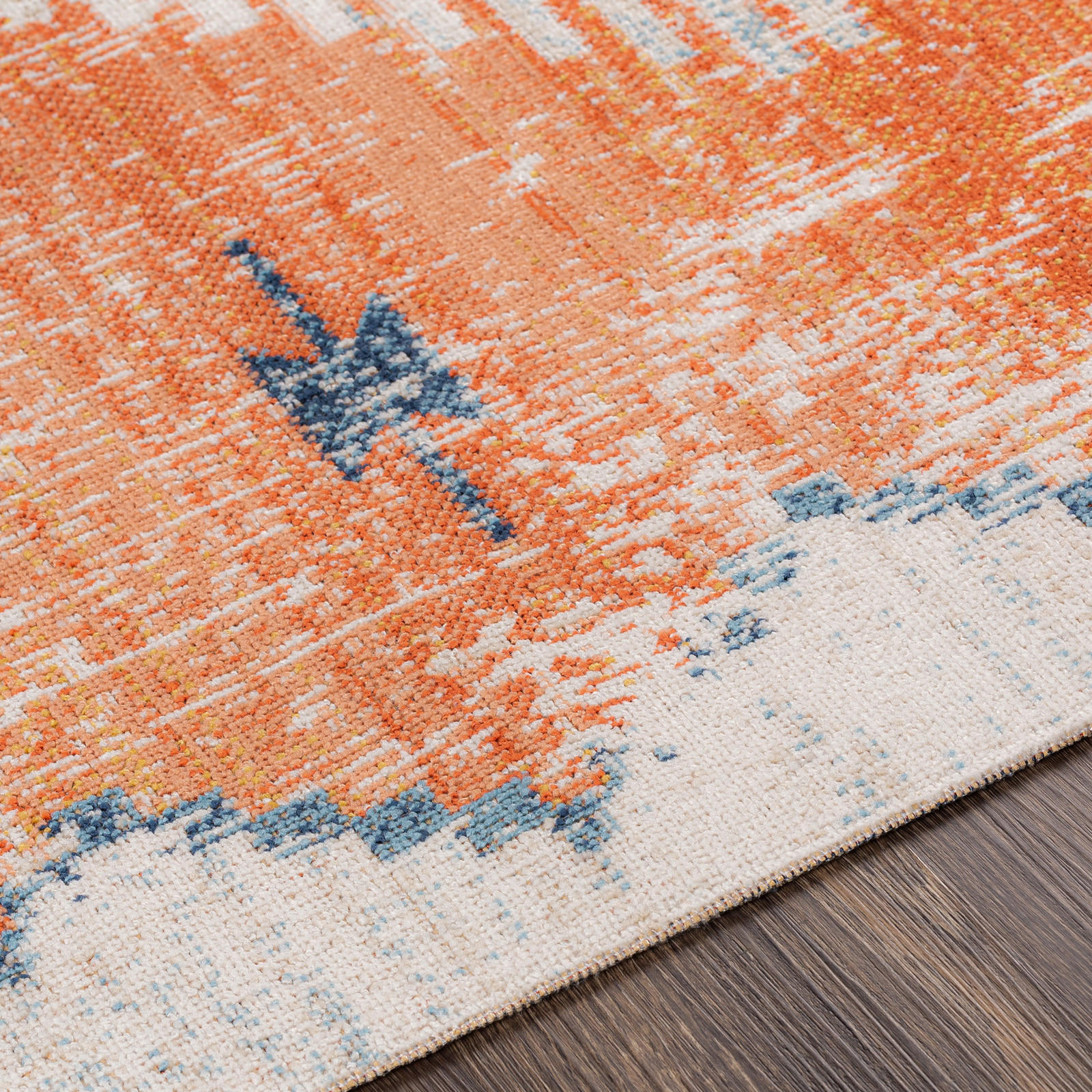VINTAGE-TEPPICH 80/220 cm Orange - Orange, Kunststoff/Textil (80/220cm) - LIVABLISS