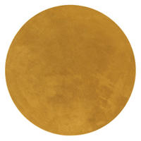 KURZFLORTEPPICH 160/160 CADIZ 630 - Gelb, Kunststoff (160/160cm) - Paco Home