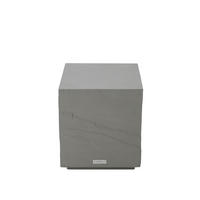 BEISTELLTISCH COLORADO aus GF-Beton, Wetterbeständig, 45x45x51 cm - Grau, Naturmaterialien (45/45/51cm) - Elementi