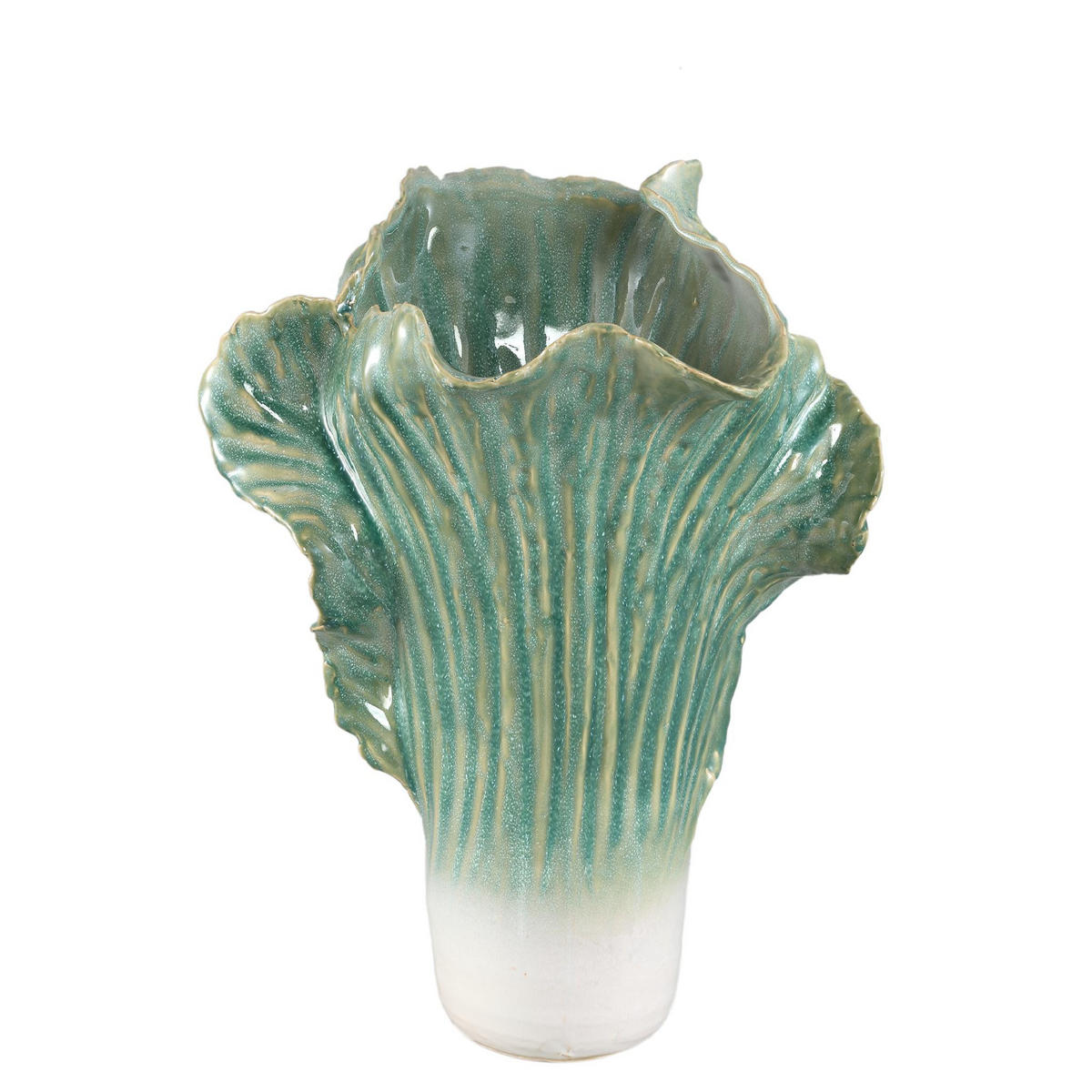 TOPF Swing Grün 37.5/36/51cm - Grün, Keramik (51cm) - PTMD Collection