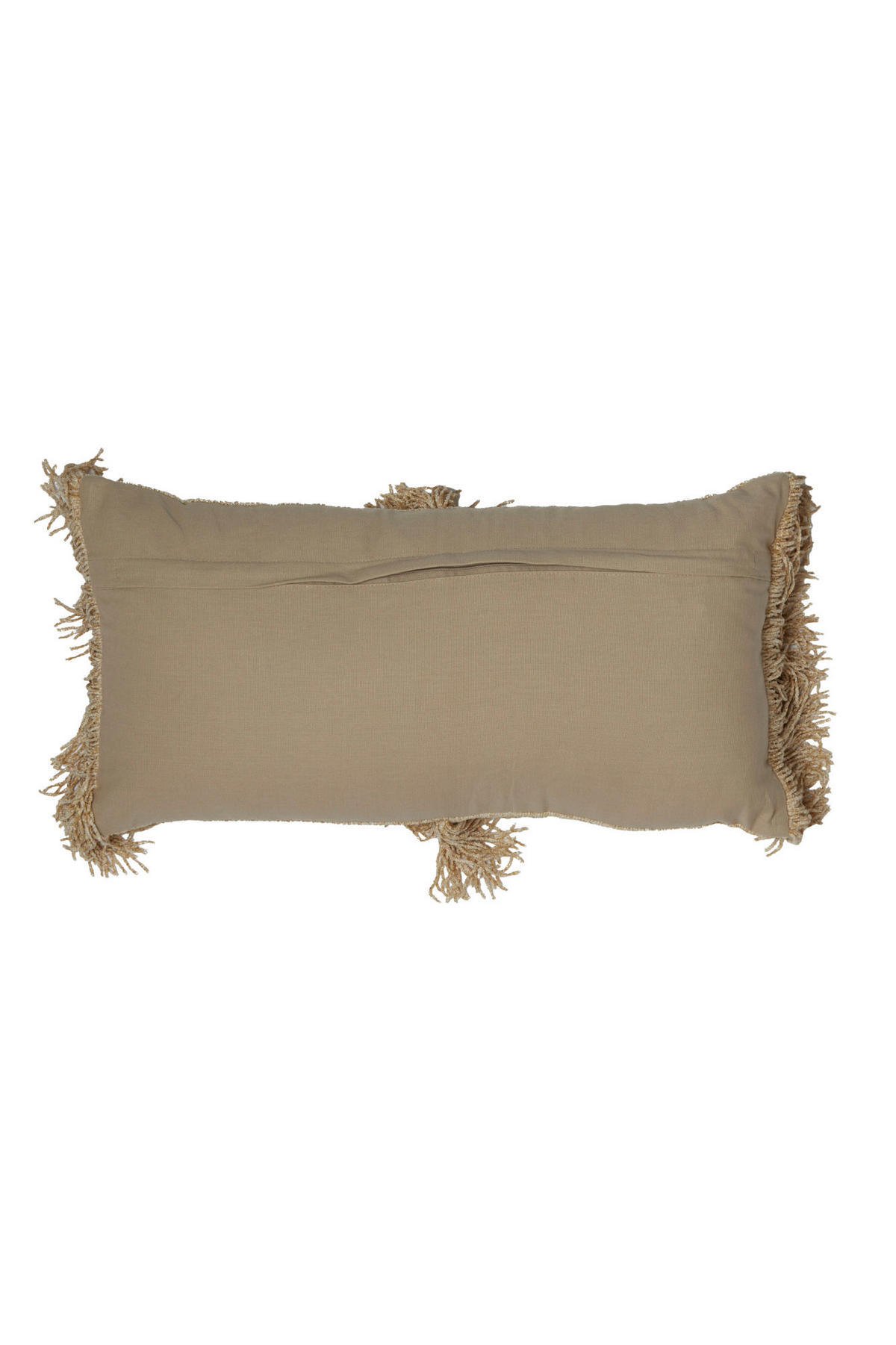 DEKOKISSEN Luani Braun 60/30/10 cm - Sandfarben, Textil (30/60cm) - Light & Living