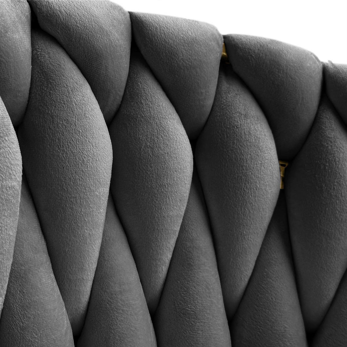 ARMLEHNENSTUHL ROSALIE - Goldfarben/Grau, Textil (65/73/54cm) - Lookway