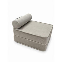 LOUNGE-SESSEL für Erwachsene im Premium-Design - Braun, Textil (80/62/95cm) - SURB
