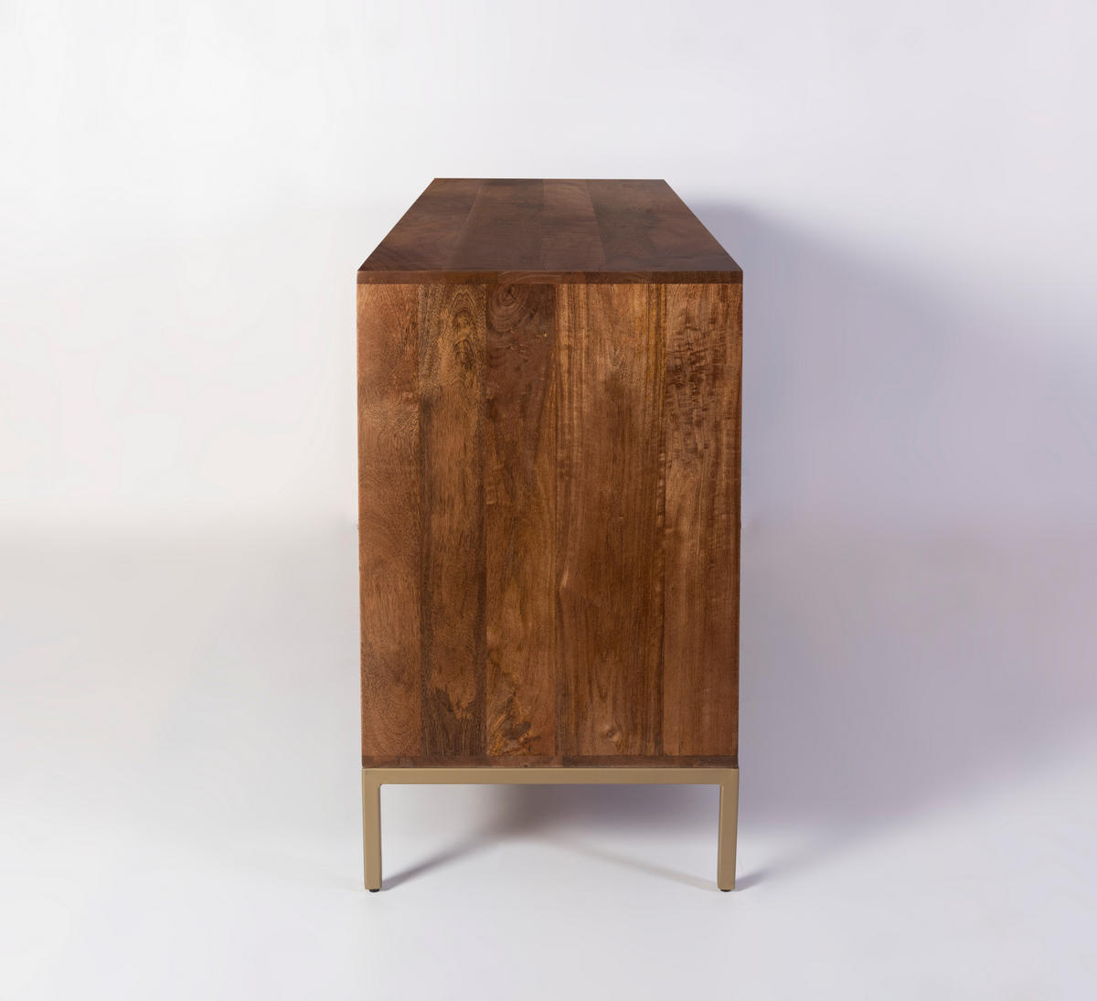 SIDEBOARD Ralf Mangoholz Braun 75x43x147cm - Braun, Holz (147/75/43cm) - DELUKE