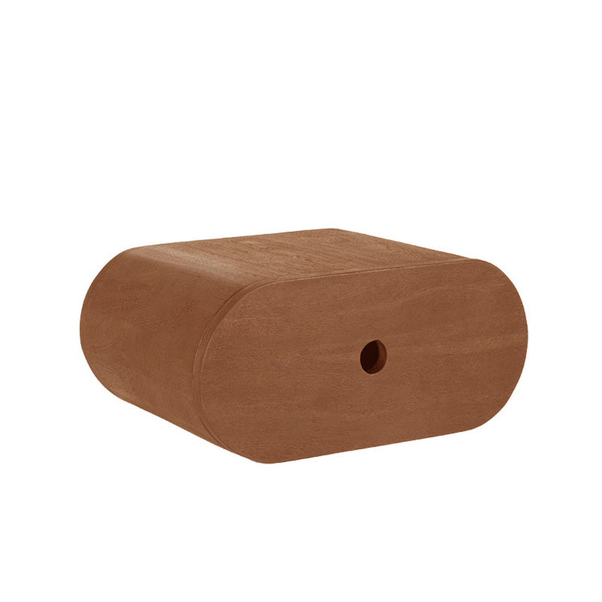 NACHTTISCH Rise - Brown - 45/20/30 cm - Braun, Holz (45/20/30cm) - LABEL51