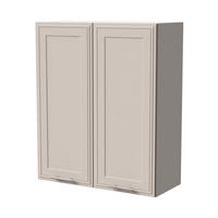 HÄNGESCHRANK Salo W4/80 Weiß / Kaschmir Matt 80 / 32,5 / 96cm - Kaschmir/Weiß, Holz/Holzwerkstoff (80/96/32.5cm) - Feldmann-Wohnen