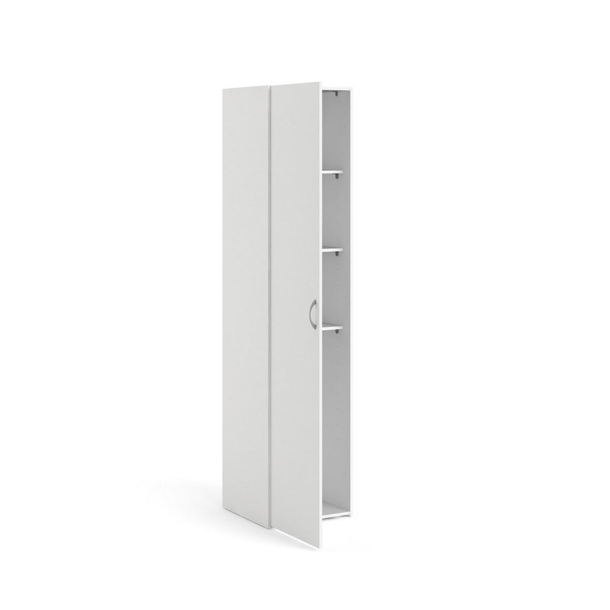 KLEIDERSCHRANK Weiß - Weiß, Holzwerkstoff (40/176/42cm) - ebuy24