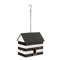NISTKASTEN GESTREIFT - Weiß, Metall (20.3/59.7/28cm) - J-Line