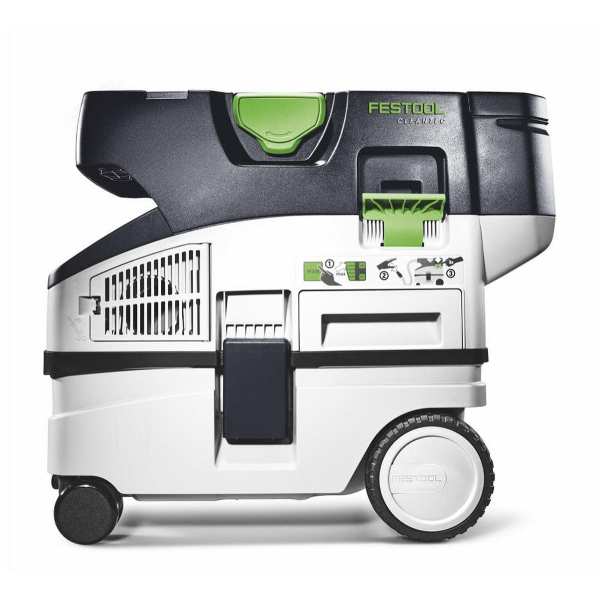 AKKU-ABSAUGMOBIL CLEANTEC CTLC MINI I-Basic - Multicolor, Kunststoff (590/330/630cm) - Festool