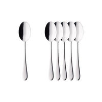 ESPRESSOLÖFFEL Oscar edelstahl 12 cm 6er Set - Silberfarben, Metall - Villeroy & Boch