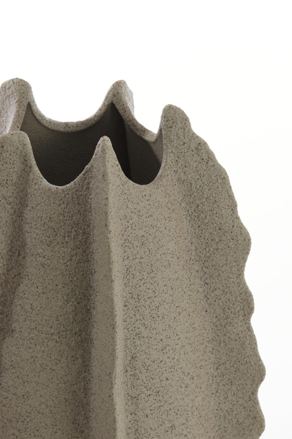 VASE Kelapa Grün Ø31/53 cm - Grün, Keramik (53cm) - Light & Living