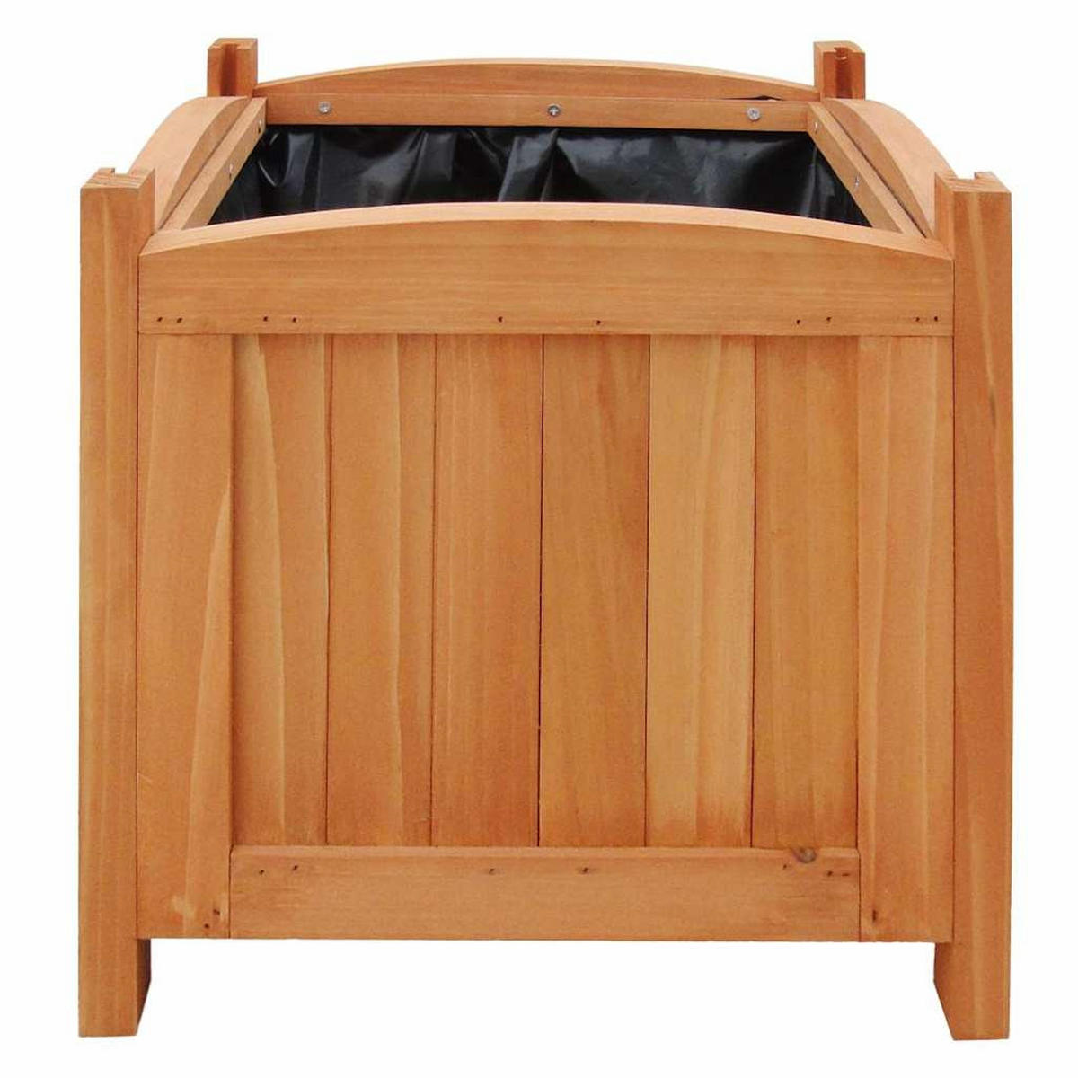 HOCHBEETE 4 Stk. 30 x 30 x 30 - Braun, Holz (30/30/30cm)