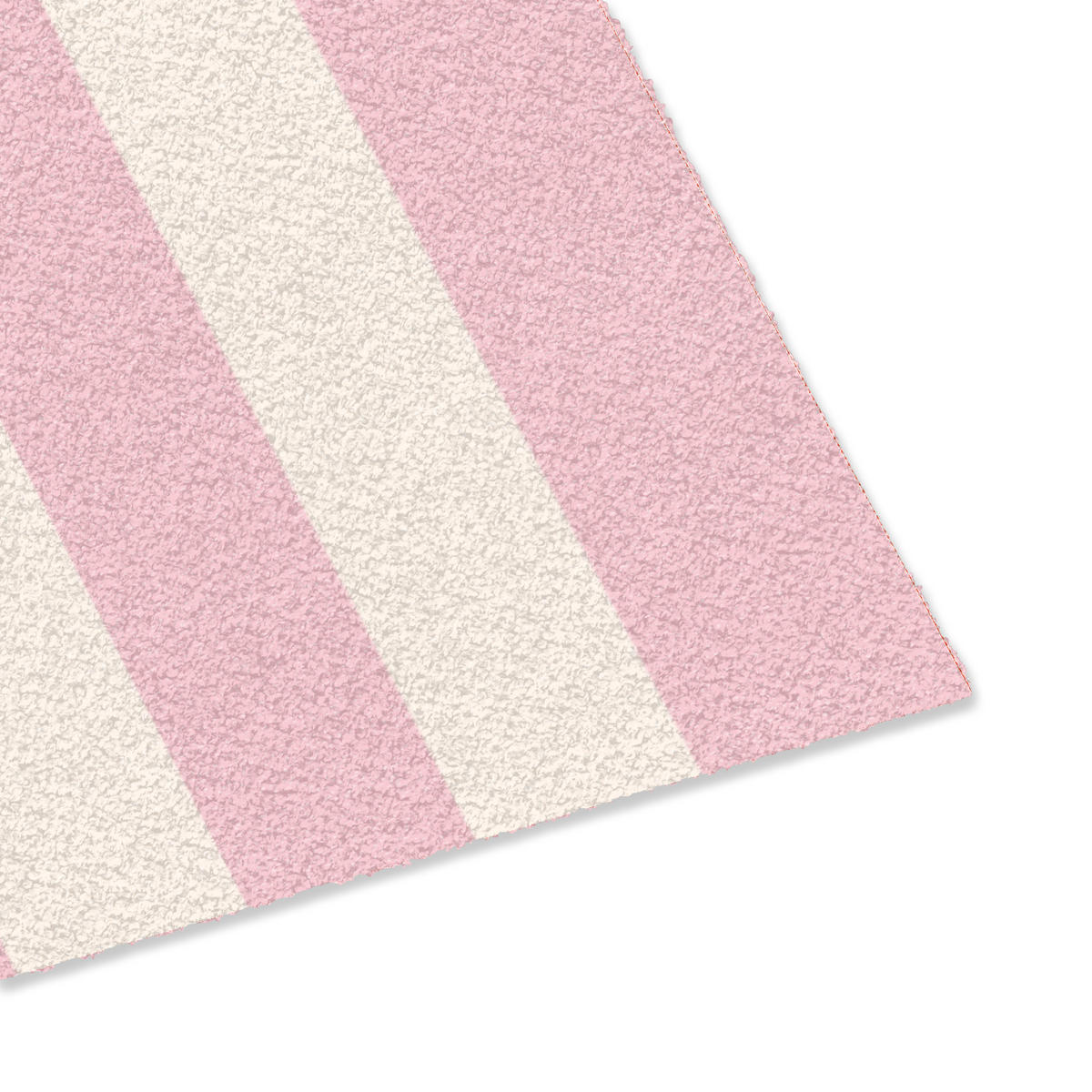 PREPRAŽNIK ZA VRATA Hola - Citat - Ränder - Pastell - Rosa - Röd - Vit 90x60 cm - roza, umetna masa (90/0.4cm) - MuchoWow
