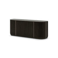 SIDEBOARD Franz, Braune Massiveiche - Braun, Holz (45/69/175cm) - WOODEK