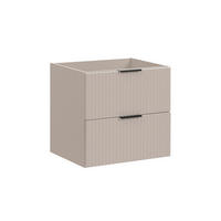 WASCHTISCHUNTERSCHRANK 60.2cm Adriel Beige - Beige, Holzwerkstoff (60.2/57/46cm) - Petits-meubles