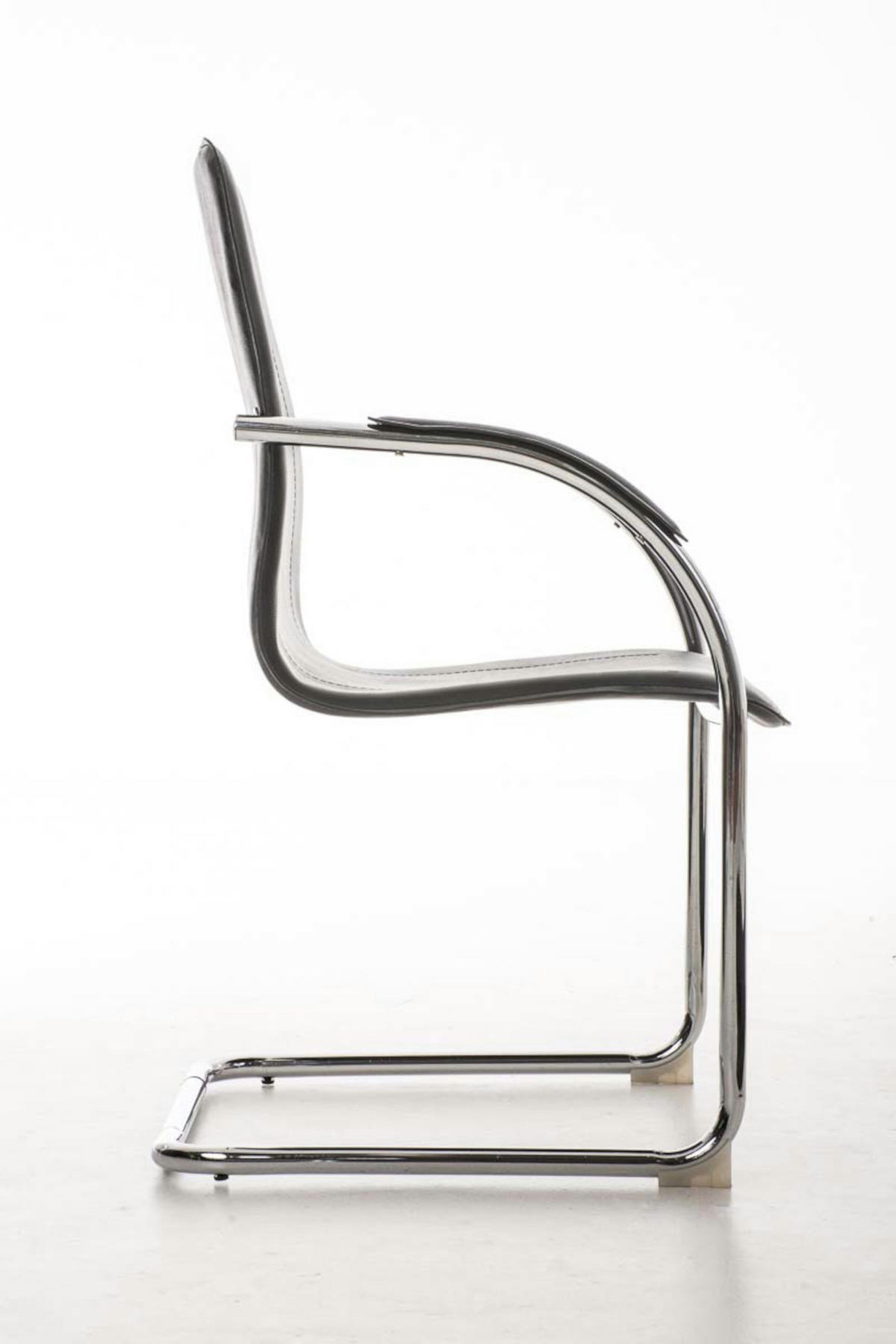 SCHWINGSTUHL Lederlook braun - Braun, Textil/Metall (56/94/52cm) - CLP