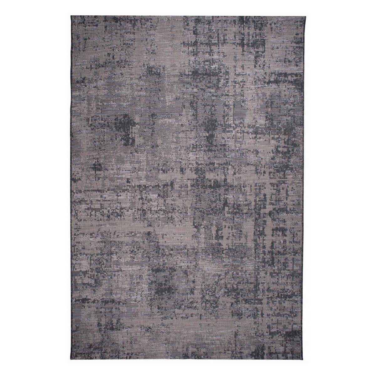 OUTDOOR-TEPPICH Catania grau 60 x 110 cm - Grau, Textil (110/60cm) - Vivaraise