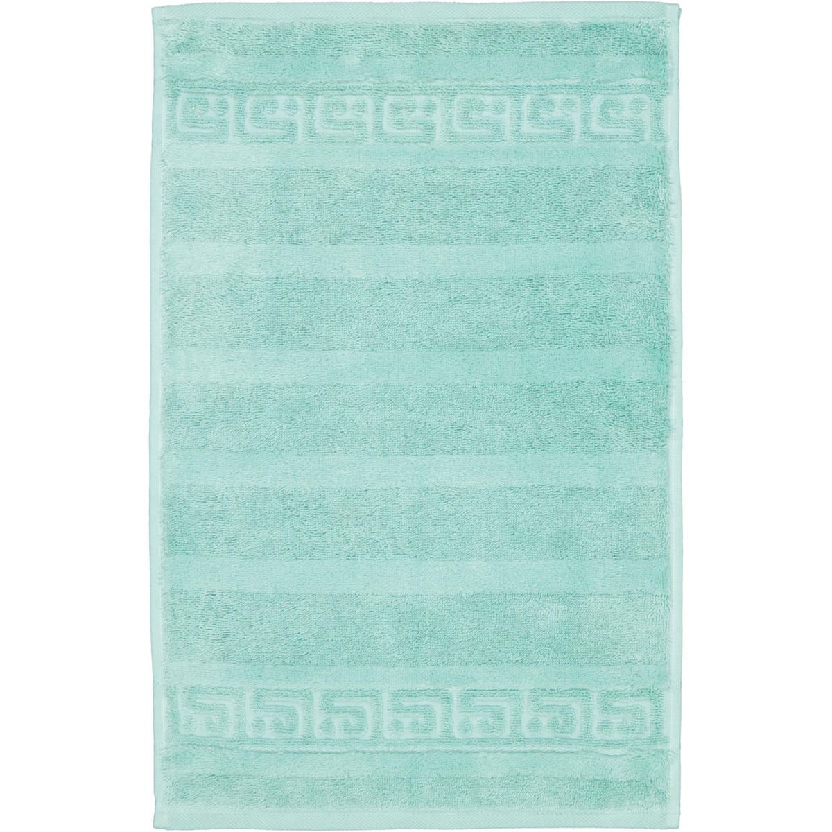 GÄSTETUCH NOBLESSE UNI 1001 AGAVEGRÜN - 474 - Grün, Textil (30/50cm) - Cawoe