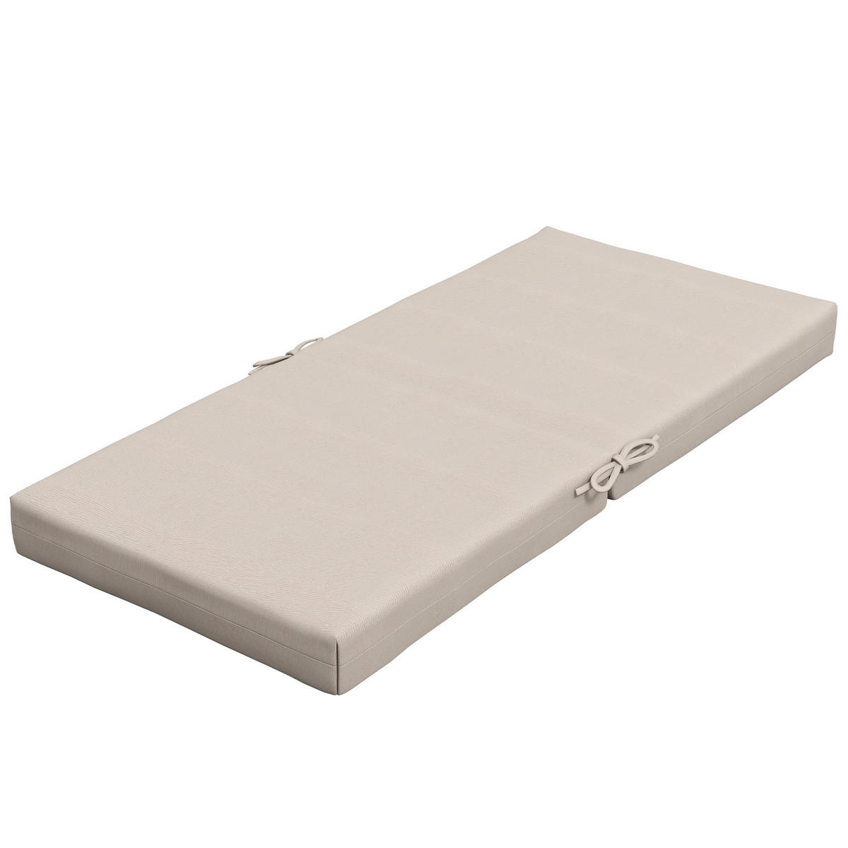 SESSELAUFLAGEN Beige 2 Stück - Beige, Kunststoff (51/8/112cm) - GiPP