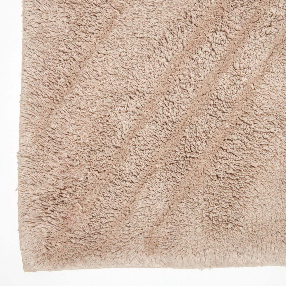 HOCHFLOR-TEPPICH Union Jack 50/80 cm - Beige, Textil (50/80cm) - Homescapes