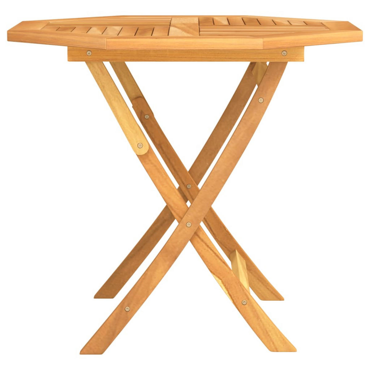 GARTENTISCH Tischbold 85/76/85 cm - Hellbraun, Naturmaterialien (85/85/76cm) - ZMH