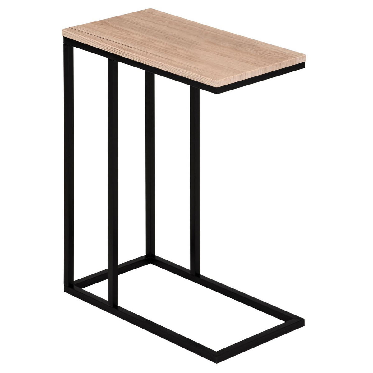 BEISTELLTISCH DEBORA - Wildeiche, Holzwerkstoff (26/46/61cm) - IDIMEX