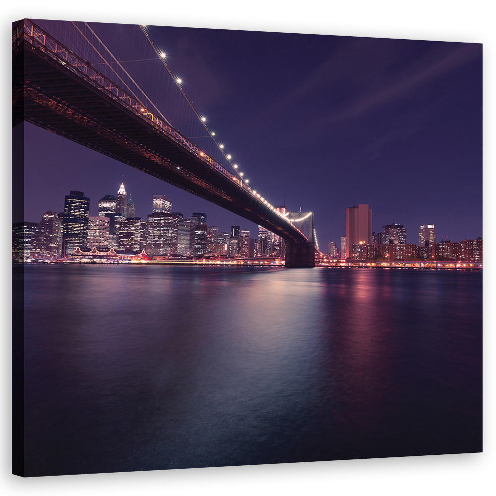 Feeby Wandbild Lila 50x50 cm