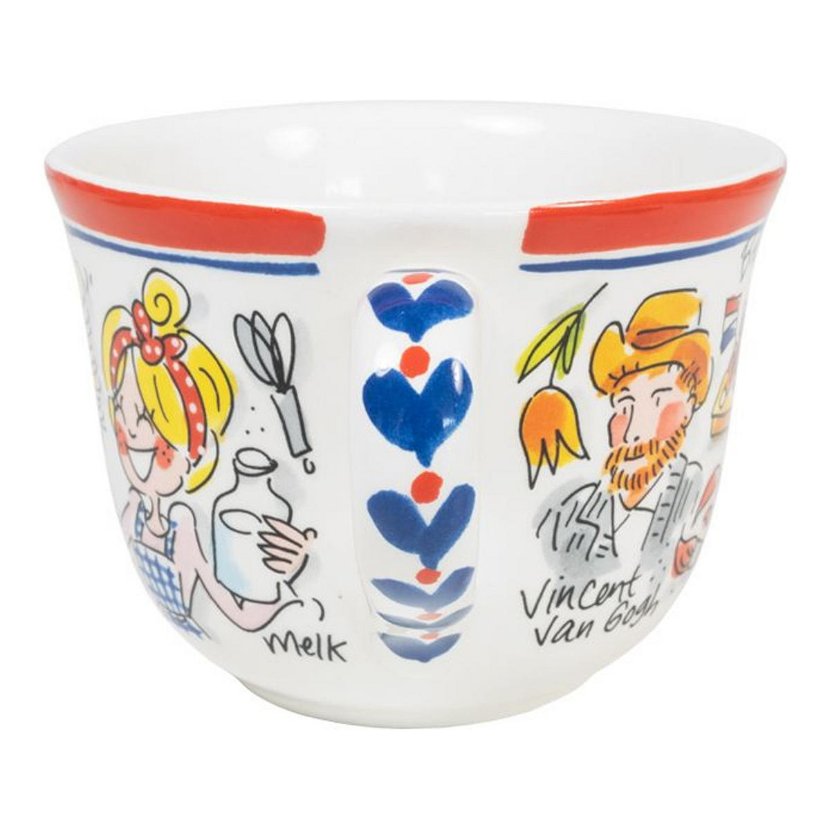 SUPPENSCHALE Wir lieben Holland in Bunt - 14cm - Multicolor, Keramik (12.7/16.2/9.7cm) - Blond Amsterdam