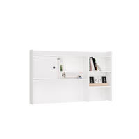REGAL-SCHREIBTISCH Weiß 114/70/18 - Weiß, Holzwerkstoff (18/114/70cm) - RAUMHIRSCH FURNITURE