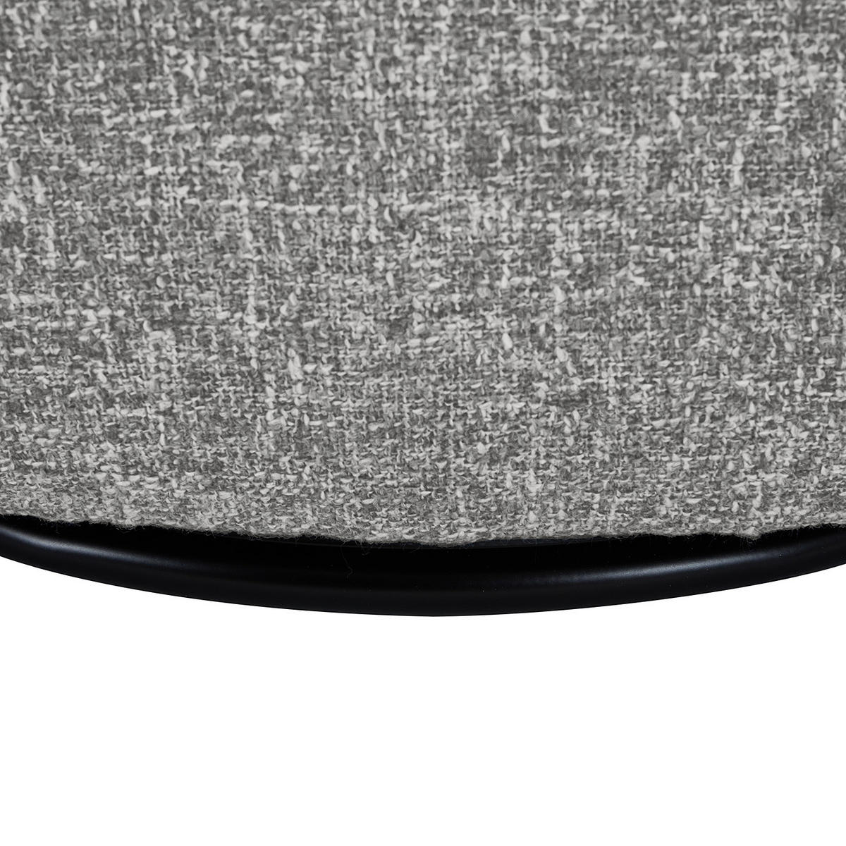 DREHSESSEL - Grau, Textil/Metall (80/81/76cm) - home24