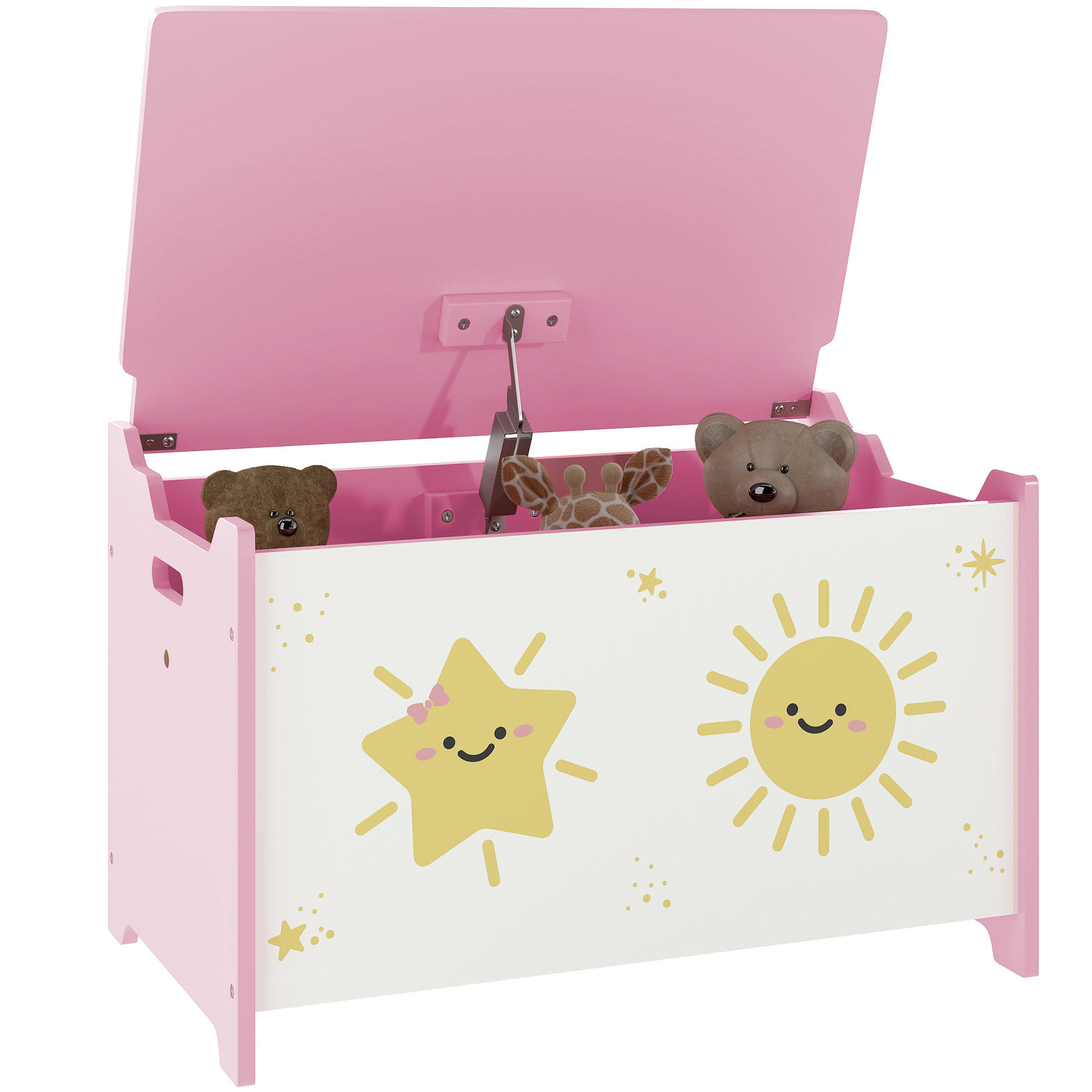 ComfortXL Spielzeugtruhe Pink 37x60 cm